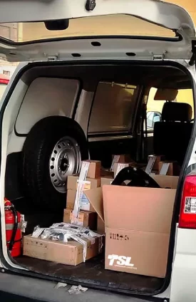 Galeria mini mudanzas en Lima TSL operador logistico